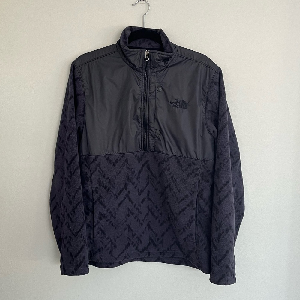 The North Face Platte Sherpa Fleece Zip Pullover Jacket